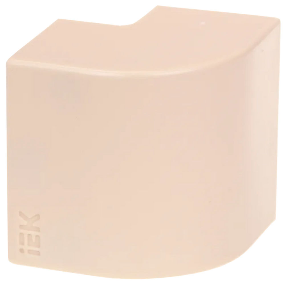Угол внешний IEK Элекор КМН 16x25 90° для кабель-канала, корпус - пластик, комплект 4 шт, цвет - сосна