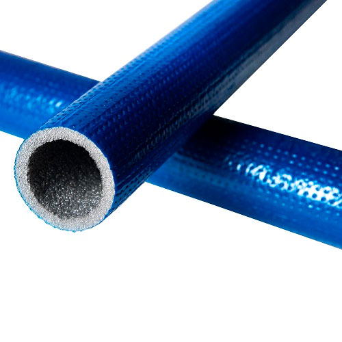 Трубка теплоизоляционная K-FLEX PE 022/006-2 L=2М COMPACT BLUE материал - вспененный полиэтилен, внутренний диаметр - 22, толщина - 6 мм, синяя