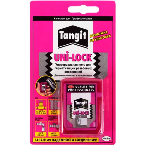 Нить уплотнительная Tangit Uni Lock 20 м