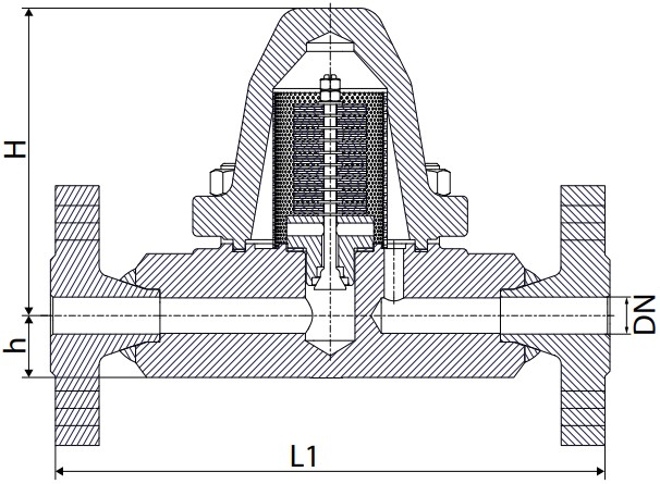 Конденсатоотводчики биметаллические АДЛ Стимакс В33 Ду15-25 Ру100 dP80 фланцевые, корпус - углеродистая сталь EN-1.0460