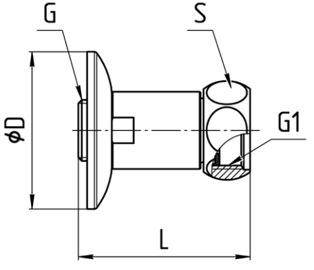 Соединитель Aquasfera 9205 1/2″х1″ Ду15х25 Ру16 для полотенцесушителя корпус - латунь хромированная, прямой переходной с отражателем
