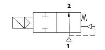 Схема подключения Клапан электромагнитный АСТА ЭСК 601 1/2″ Ду15 проходное сечение 13 мм НО пилотный нержавеющая сталь, уплотнение плунжера - NBR, мембрана - NBR, 24В, 0.5 — 8 бар