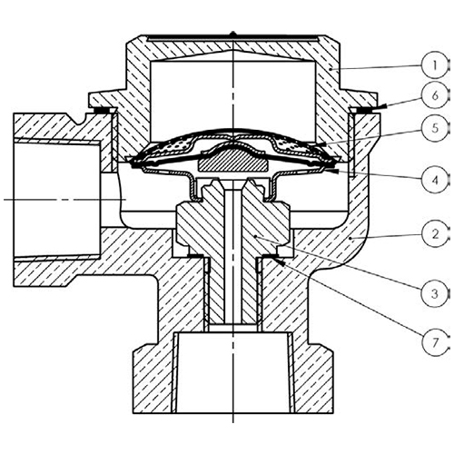Конденсатоотводчики АСТА КТ361 Ду15 Ру16 термостатические муфтовые, корпус - латунь