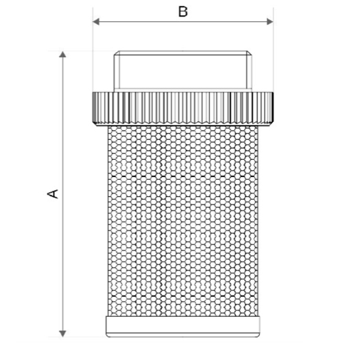 Фильтр сетчатый Itap 102 3/4″ Ду20 наружная резьба, нержавеющая сталь, для клапанов