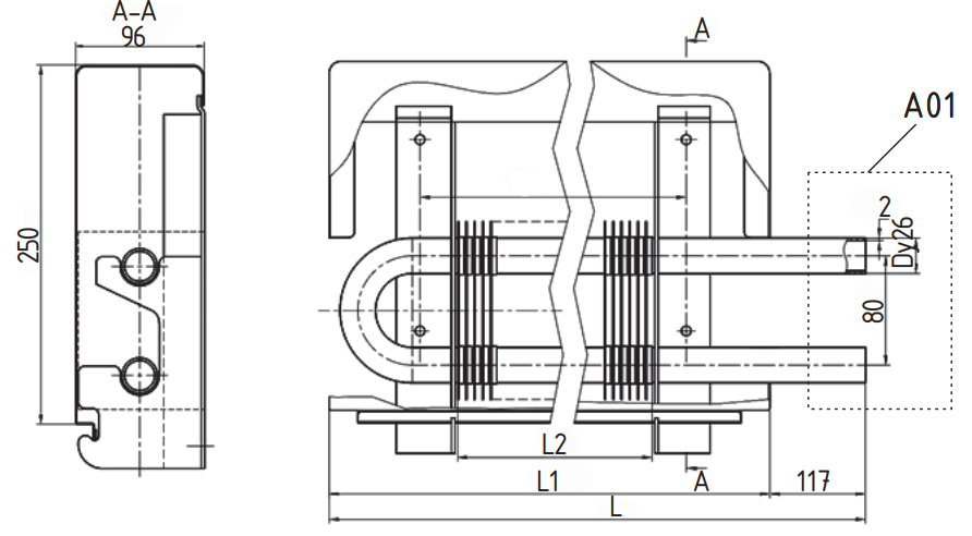 Конвектор настенный концевой Сантехпром Мини КСК 20 К (А04) 1.690 кВт, с угловым т/клапаном, двухтрубный, боковое подключение, наружная резьба 3/4″, стальной