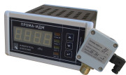 Датчик избыточного давлния на газ ПРОМА ИДМ-016 ДИ-ЩВ 2.5, щитовое исполнение с выносным датчиком, количество выходных реле - 4, диапазон измерений давлений 2,5-0,6КПа