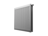 Радиатор стальной панельный Royal Thermo Ventil Hygiene VH20 3.4158 кВт настенный, высота - 400 мм, длина - 2800 мм, тип подключения - нижнее, присоединение резьбовое - 1/2", цвет - серый Silver Satin