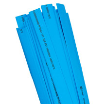 Трубка термоусадочная EKF ТУТ нг PROxima Дн14/7 в отрезках 1 м, коэффициент усадки 2:1, негорючая, синяя